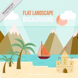 平面的海上,探索神秘海洋的奥秘与奇观